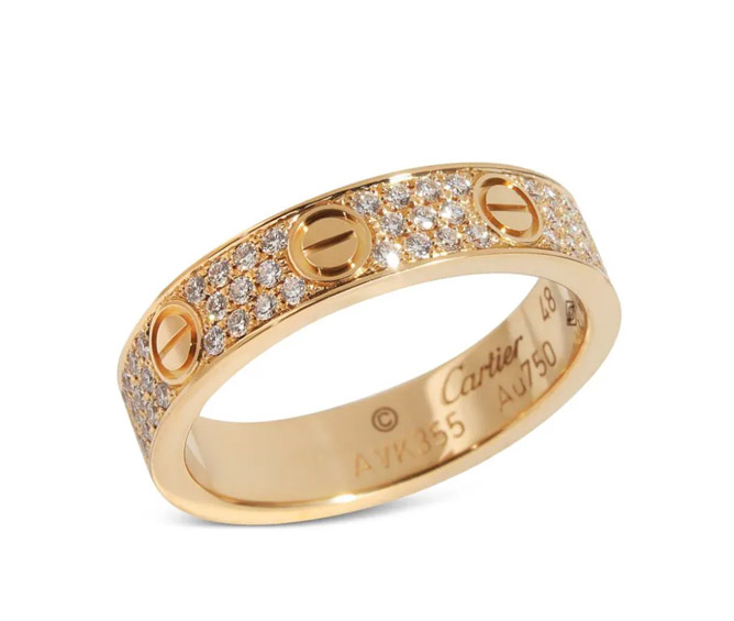 кольцо cartier